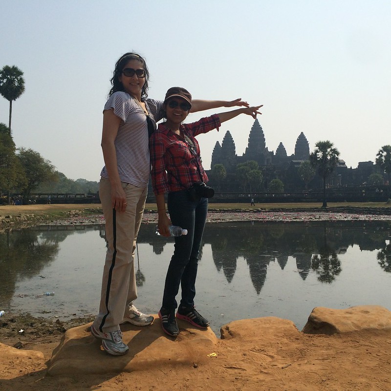 angkor wat tremples travel adventure women India