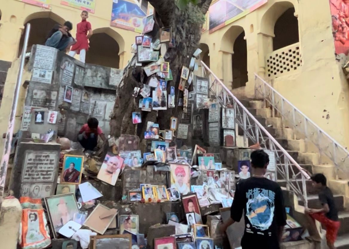 Tree of memories at Gaya Dham